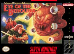 Advanced Dungeons and Dragons Eye of the Beholder
