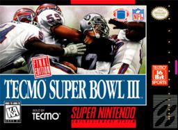 Tecmo Super Bowl III Final Edition